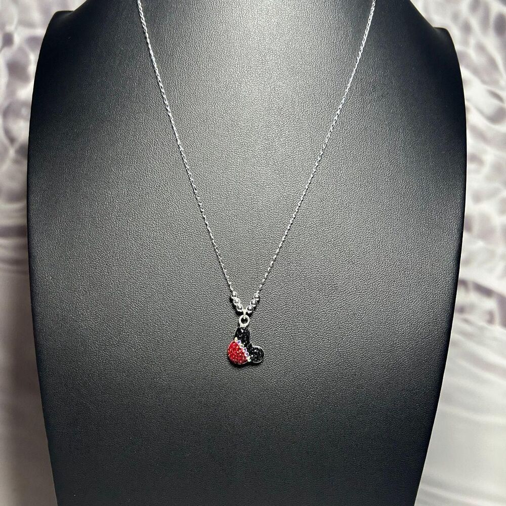 Disney Women's Silver and Black Jewellery